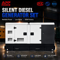 Generator Diesel Cerdas 30kw 20kva 25kva 30kva 40kw 50 Kva 100kva 150kva 200kw Generator Diesel Silent untuk Pembangkit Listrik Harga