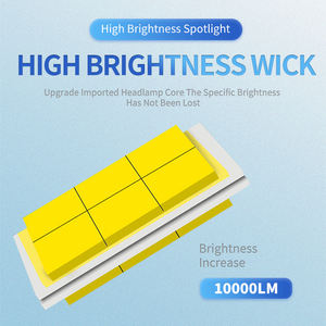 Phare LED universel pour conduite tout-terrain IP67 80W Couleur de lumière blanche Projecteur à lentille laser super lumineuse dans un boîtier <span class=keywords><strong>bleu</strong></span> - Product Image 3