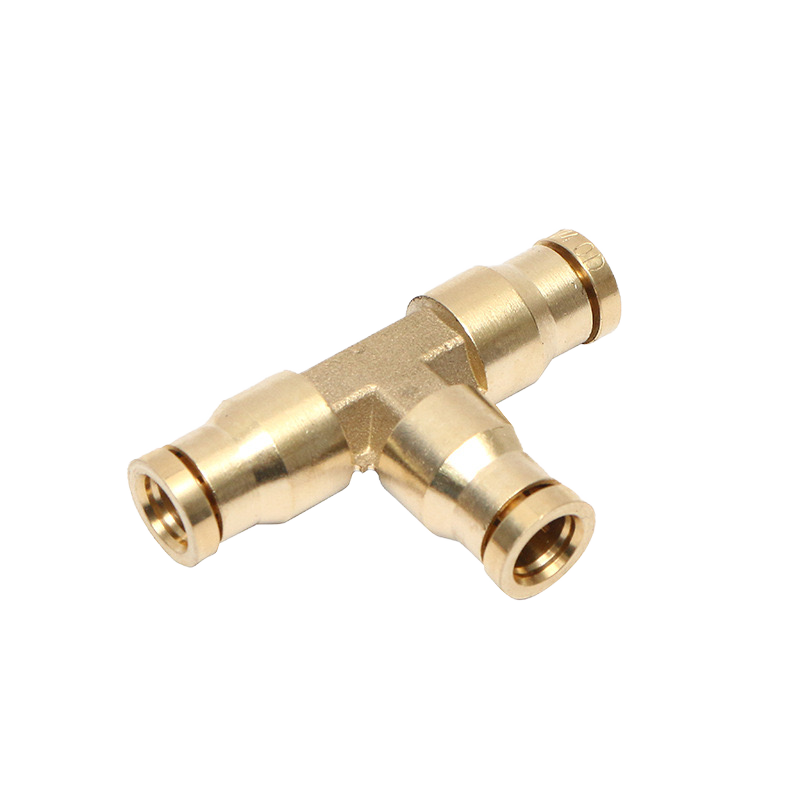 Brass DOT Air Brake Line Push