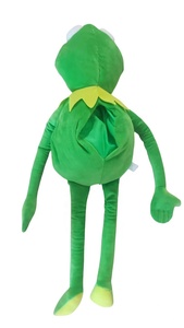 Nuevo Peluche de <span class=keywords><strong>Kermit</strong></span> la Rana de Angela, Muñeco de Peluche Verde Súper Suave, Juguete Antiestrés Relleno de Algodón PP, con Técnicas de Barnizado UV y Lavado - Product Image 5