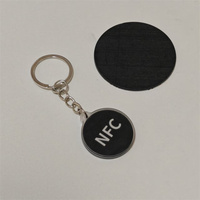 Etiqueta de Llavero Acrílica Mini Impermeable NFC NTAG213 Ligera de 13.56MHz para Sistemas de Control de Acceso Multipropósito Empresarial