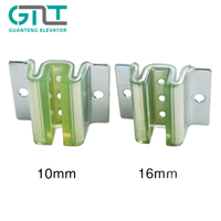Patins de guidage de contrepoids de type W et M 86*10/16mm pour ascenseur Mitsubishi, patins de guidage coulissants, pièces de rechange pour rail de guidage d'ascenseur