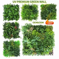 Panneau de gazon 3D, mur de haie artificielle verte, mur de plantes vertes artificielles, clôture murale en gazon artificiel, panneau mural de plantes artificielles