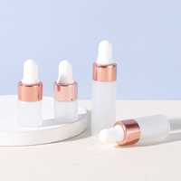 Vente en gros, 1ml, 2ml, 3ml, 5ml, blanc clair, givré, surface, petit compte-gouttes, flacons en verre, bouteille à vendre