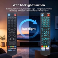 Neue Hintergrundbeleuchtete V5 Pro Sprachfernbedienung Kompatibel mit VSeeBox V5/ V3/ V2/ V1 Pro V3 Plus V1 Max/Elite