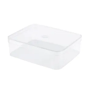 Cajas contenedoras de comida de plástico transparente de alta calidad hechas a medida, Cajas de Regalo de almacenamiento de galletas y postres de dulces para Navidad y cumpleaños