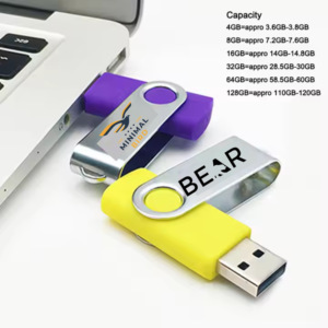 Custom Memory Usb2.0 1Gb 2Gb 4Gb 8Gb 16Gb 32Gb 64Gb 128Gb <b>2Tb</b> 1Tb Otg Cle Usb Key Memorias Usb Sticks Pendrive Usb Flash Drive - Product Image 4