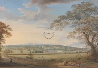 Papier peint auto-adhésif imperméable pour la décoration murale de la maison, paysage rural vintage, papier peint mural