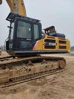 Excavadoras Usadas con Pocas Horas de Uso, SANY 550H, Excavadora de 55 Toneladas, Martillo Rompedor de Rocas, Excavadora Pesada para Minería de 50 Toneladas, SY550 SY550H en Venta