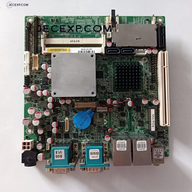 KINO-PV-D5252 Rev: 1.0 Mini ITX SBC D525 CPU Card Industrial Computer Motherboard Tested Working KINO-PV-D5252-R10