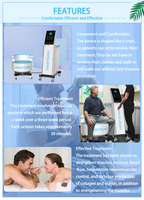 Chaise d'entraînement musculaire électromagnétique commerciale, appareil de beauté