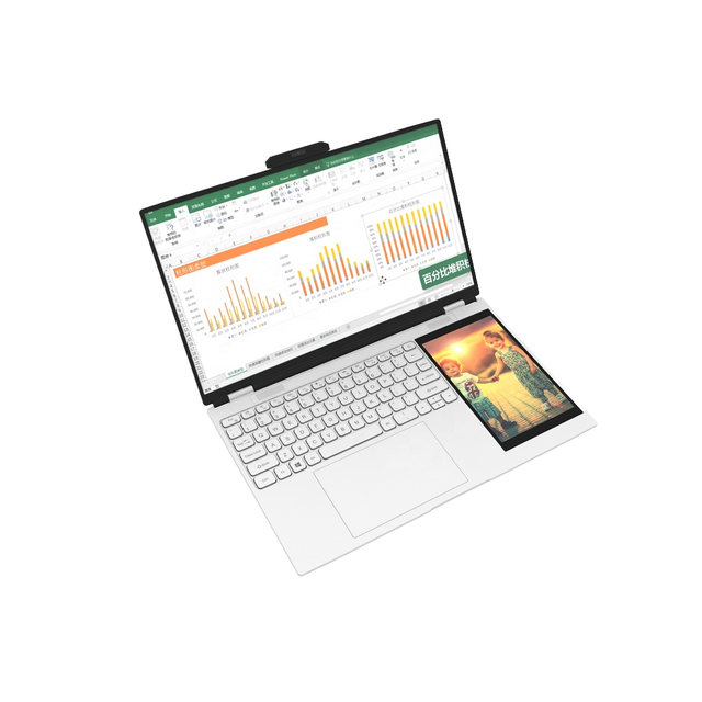 Custom Logo 15.6-Inch Touchscreen Dual Screen Business Laptop New Quad Core Intel Alder Lake N100 16GB DDR4 TN Panel Gaming PC
