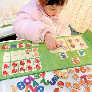 Preschooler Calculation Activities Book Toy Educational Math Addition and Subtraction <b>Puzzle</b> <b>Game</b> for Kids - Product Image 2