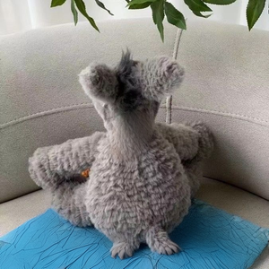 Peluche <span class=keywords><strong>Asinello</strong></span> Ondulato Jellycat 23CM, Giocattolo Grigio Riccio Carino, Simpatico <span class=keywords><strong>Asinello</strong></span> Fuddlewudle, Regali di San Valentino - Product Image 4