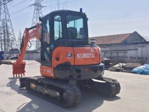 Mini-excavatrice Kubota d'occasion de 5 tonnes du Japon, modèles KX165, KX163, KX155, U55, excavatrice compacte d'occasion Kubota KX155 U55 - Product Image 1