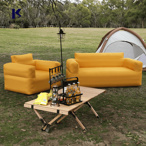 Canapé gonflable d'extérieur léger, robuste, lavable en machine et personnalisable pour les aventures en camping - Product Image 2