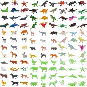 Hot Selling Plastic Brinquedos Educativos Simulação Animal Model Set Cross-Border Atacado Dinossauro Figurinhas Marinhas para Crianças - Product Image 4