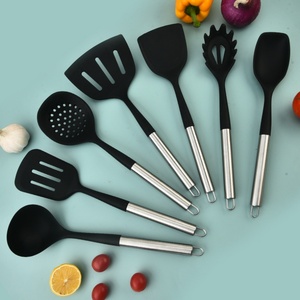 16 Pieces Silicone Cooking Utensils Set Spatula Brush <b>Kitchen</b> Utensil <b>Gadgets</b> <b>Tools</b> Set for Nonstick Cookware - Product Image 2