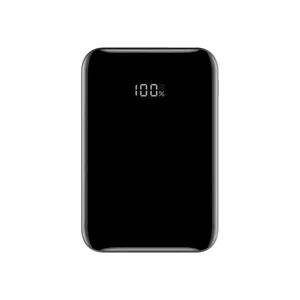 2022 Most Popular Mini 10000mAh Power Bank Designed for Heated Clothing and Mobile Phone Type-C Battery Packs with LCD Display