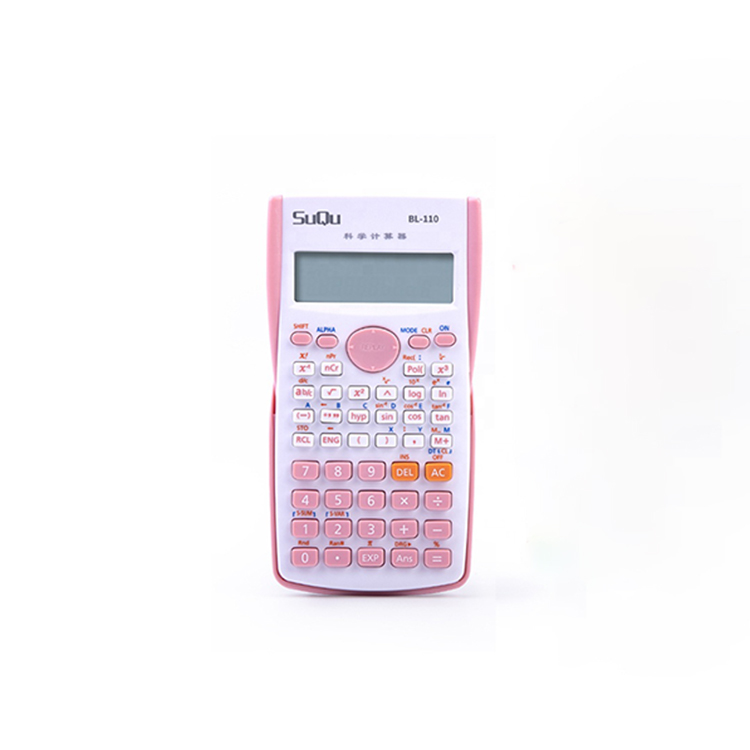 10 цифр мульти-линии дисплей Высокое качество научный калькулятор розового цвета для офиса и школы