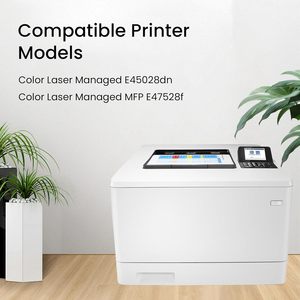 Cartucho de Tóner W9090MC, Paquete de 4, Compatible con HP E45028dn <span class=keywords><strong>E47528f</strong></span>, Reemplazo Compatible W9090MC W9091MC W9092MC W9093MC (BK/C/M/Y) - Product Image 2
