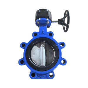 วาล์วผีเสื้อแบบแมนนวล LT (คันโยก & ประเภทเกียร์)-การเชื่อมต่อแบบเวเฟอร์/ดึงคู่-ซีลแบบนุ่มแน่นฟอง - Product Image 3