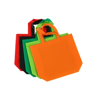 Blank Non-woven Shopping Tote Bag Biodegradable Blank Pla Non-woven Shopping Tnt Packaging Tote Bag