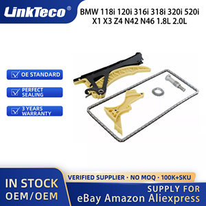 Kit de cadena de distribución Linkteco para BMW 118i 120i 316i <span class=keywords><strong>318i</strong></span> 320i 520i X1 X3 Z4 N42 N46 1.8L 2.0L 2000-2015 11237503107 11311439851 - Product Image 2