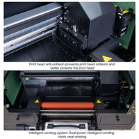Impresora UV DTF Senchro Nueva A3 de 300 mm con Cabezal de Impresión I1600/I3200, 2 en 1, Laminación, Tinta en Rollo, 1 Año de Garantía, Automática