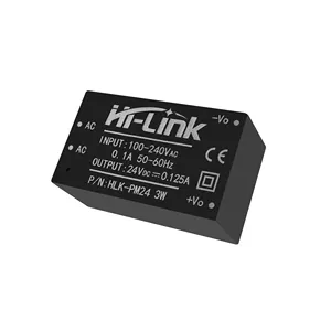 HLK-PM24 AC DC โมดูลแปลงไฟ24โวลต์125mA 3วัตต์ที่มีราคาถูก CE RoHs