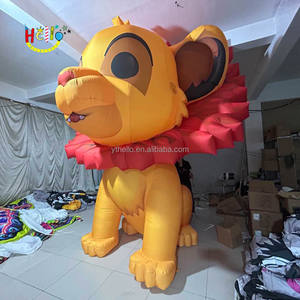 Gigante inflable película de dibujos animados Animal mascota personalizado pequeño inflable León rey - Product Image 4