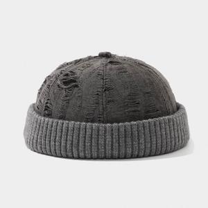 Autumn Winter Fashion Trendy Retro Distressed Docker <b>Hat</b> <b>for</b> Men Women Personalized Street Style Baseball Cap - Product Image 4