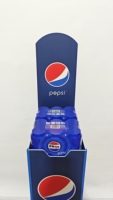 Elektrischer Getränke hebe behälter Cola-Dosen Equidice Heben und Senken des Displayst änders Metallrohr Trink regal