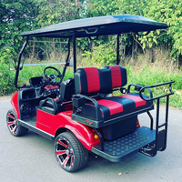 Voiture électrique HDK EVOLUTION haute vitesse 2+2 places, buggy tout-terrain, batterie 48V, voiturette de golf électrique