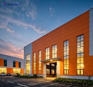 Low Cost High Strength Large Span Prefabricated Light Steel Structure Workshopl Mall Industrial Steel <b>Frame</b> Building - Product Image 6