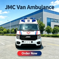 Fourgon d'ambulance d'urgence JMC diesel, directement de l'usine, pour le transport de patients