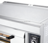 Four à sole électrique commercial à 3 niveaux et 9 plateaux |   Four à pâtisserie industriel robuste pour la cuisson professionnelle du pain et des pâtisseries