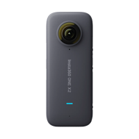 Caméra d'action Insta360 One X2 360°, 4K panoramique, diffusion en direct, édition IA, WiFi, commande vocale, étanche