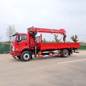 Camion porte-grue télescopique Shacman 4x2 8T transfrontalier avec échelle d'accès - Product Image 5