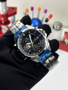 Reloj Deportivo de Cuarzo para Hombre, de Lujo, con Correa de Acero Inoxidable, Resistente al Agua, para Negocios y Ocio - Product Image 2