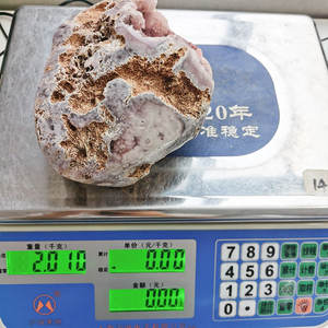 Cristalli di campioni grezzi naturali di colore <span class=keywords><strong>rosa</strong></span> di alta qualità Druzy Pink ametista Geode Mineral - Product Image 6