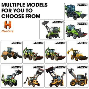 HANTORQ 942-45 Mini Retroexcavadora China 4X4 con Cargador Frontal - Retroexcavadora de Tractor China y Mini Retroexcavadora - Product Image 5