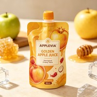 Capuchon de poche à bec verseur écologique de qualité alimentaire, imprimé sur mesure, biodégradable, pour jus de fruits et boissons pour enfants