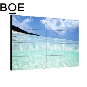 Pantalla de Video LCD BOE de 55 Pulgadas para Interiores, Bisel Ultra Delgado, VGA/HD/DVI 3X4, para Publicidad y Gráficos Animados - Product Image 1