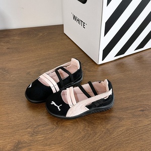 Zapatos Mary Jane Planos <span class=keywords><strong>de</strong></span> Niña con Diseño Hueco Sólido, Suela Blanda y Parte Superior <span class=keywords><strong>de</strong></span> PU, Novedad Otoño 2026 - Product Image 3