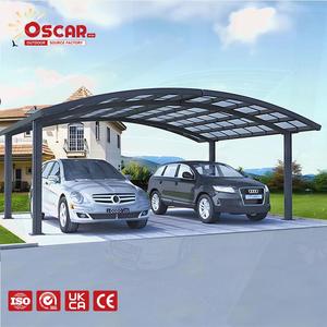 Abri de voiture double en métal en forme de Y pour protéger les véhicules dans les allées, les garages et les parkings – <span class=keywords><strong>Carport</strong></span> en aluminium - Product Image 1