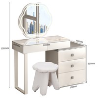 Mueble de tocador de lujo con espejo, estilo moderno, precio competitivo, compatible con OEM y ODM, gran venta, para el hogar