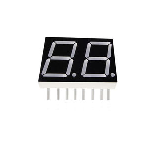 18 Pins Rood Groen Blauw Wit 0.8 Inch Dual Nummer 7 Segment <span class=keywords><strong>Led</strong></span> <span class=keywords><strong>Display</strong></span> 2 Digis - Product Image 2