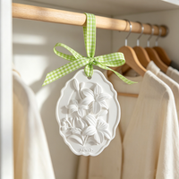 Diffuseur d'huiles essentielles en pierre de plâtre céramique parfumée écologique pour la maison, suspendu pour armoire, voiture, placard, désodorisant d'ambiance