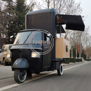 Tricycle électrique 3 roues Ape BBQ Ice Cream Hot Dog Coffee Van Beer Bar Tricycle Food <span class=keywords><strong>Cart</strong></span> - Product Image 1